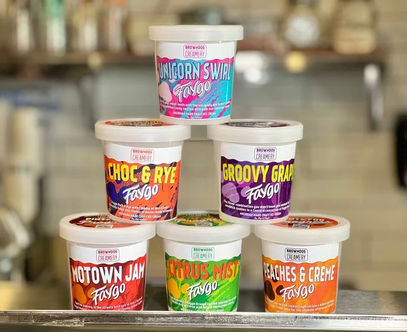 Michigan ice cream parlor unveils six flavors of Faygo pop ice cream ...